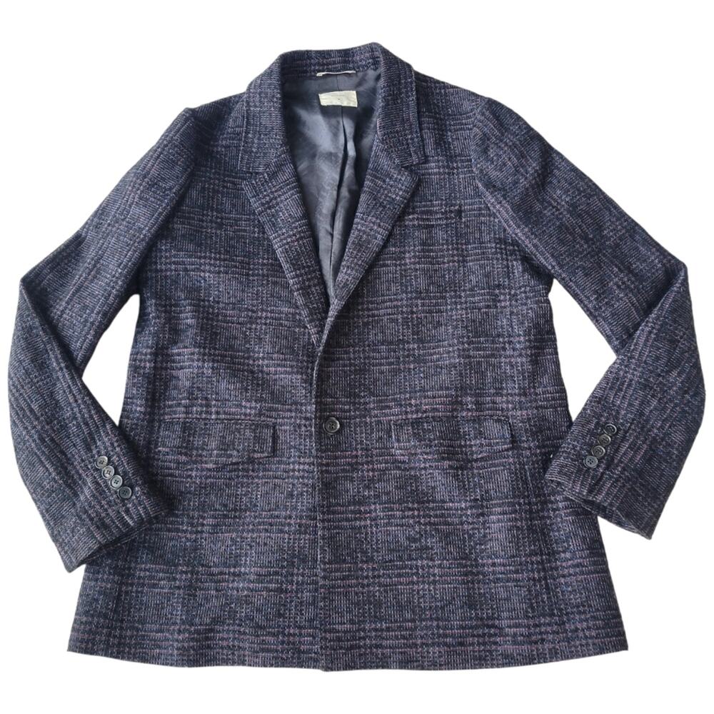 Billy Reid Tweed Wool Alpaca Blazer Mens Medium